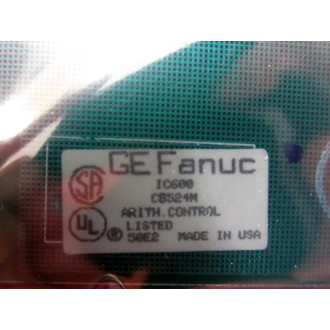 GEFanuc IC600CB524 Arithmetic Control Module IC600CB524M - Refurbished