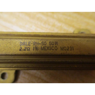 Dale RH-50 Resistor RH50 2.2Ω WO Wires (Pack of 2) - Used