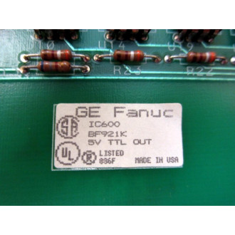 General Electric IC600BF921 Output Board IC600BF921K - Refurbished