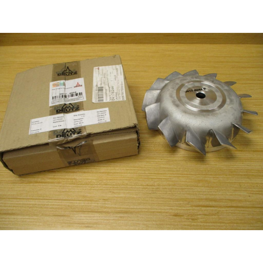 Deutz 0417-6244 E Blower Impeller  0417 6245 R