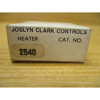 Joslyn Clark 2540 Sylvania Heater Overload Relay 62540