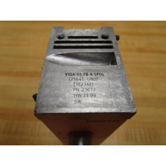Festo VIGA-03-FB-4-5POL Exhaust Module 175641 U807 - Used