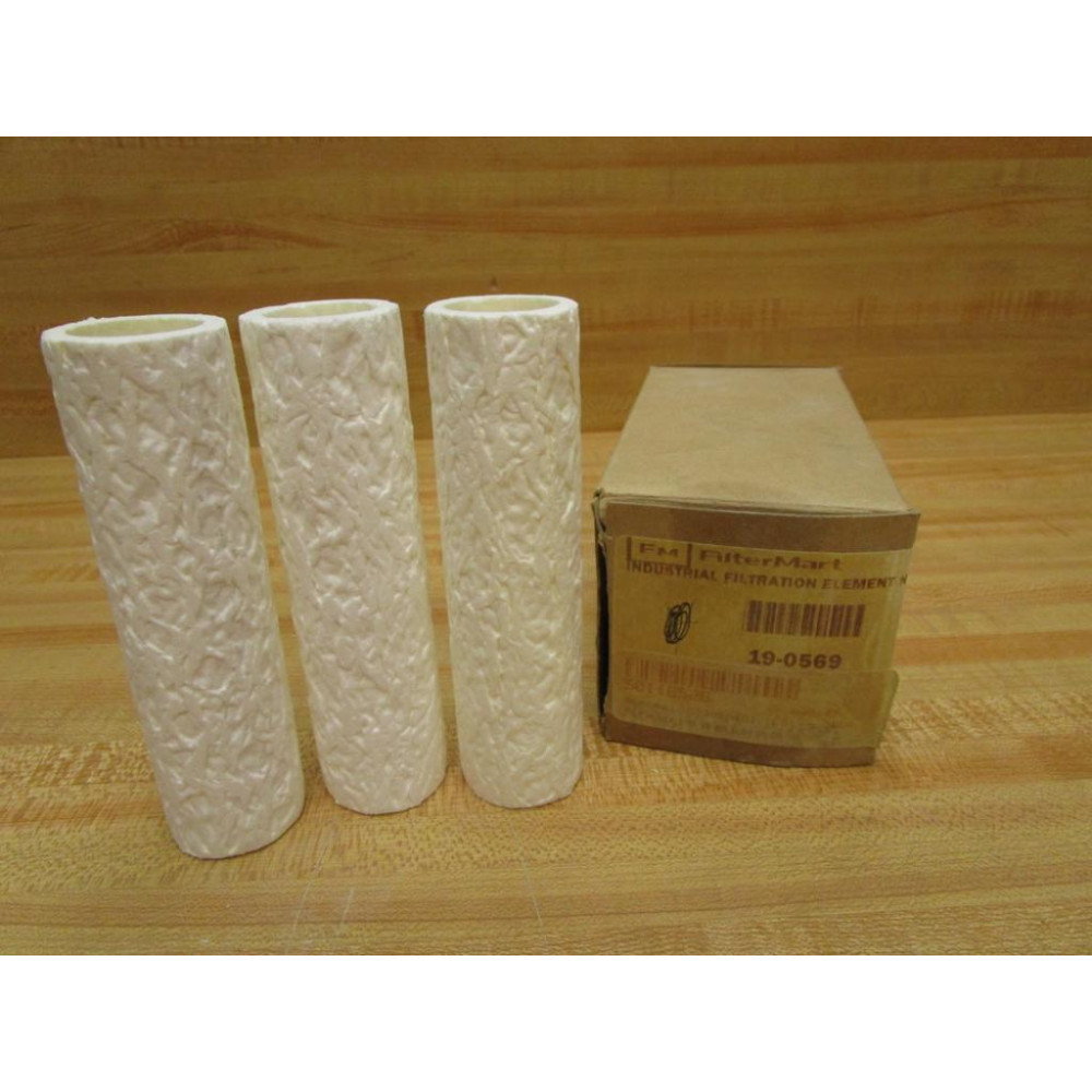 Filter Mart 100-18-SA Pneumatic Filter Element 10018SA (Pack of 3)