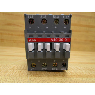 ABB A40-30-01 Non-Reversing Contactor A40-30-01-R37 - Used