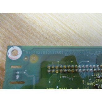 Toshiba W814857810112A03 Circuit Board 14857820113A06 - Used