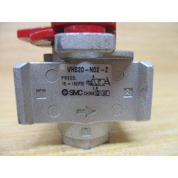 SMC VHS20-N02-Z Hand Valve VHS20N02Z - Used