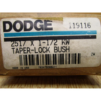 Dodge 119116 Bushing 2517 X 1-12 WKW WOut Set Screws