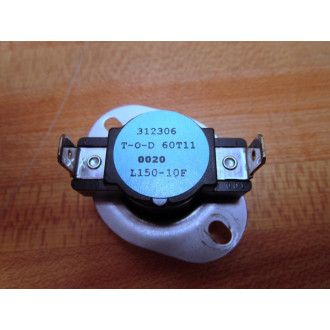 L150-10F Temperature Switch 312306 - Used