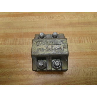 Jamesbury 078-0526-22 Bracket 078052622 - Used