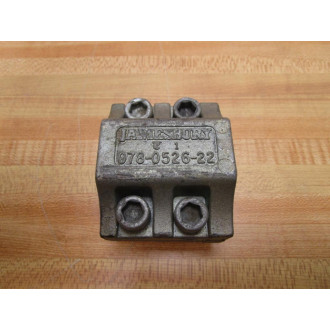Jamesbury 078-0526-22 Bracket 078052622 - Used