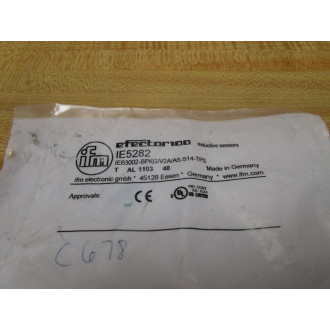 IFM Efector IE5285 Proximity Sensor IEB3002-BPKGV2AAS