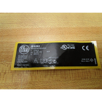 IFM Efector IE5285 Proximity Sensor IEB3002-BPKGV2AAS