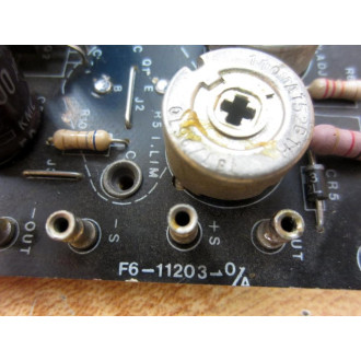 F6-11203-0A Circuit Board F6112030A - Used