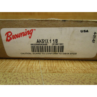 Browning AK51X 1 18 Finished Bore Sheave  WKeyway 3195120