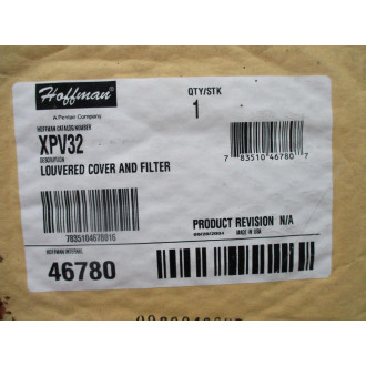 Hoffman XPV32 Louvered Cover & Filter