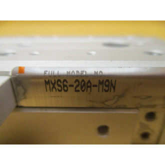 SMC MXS6-20A-M9N Slide Table Cylinder W Top Block - New No Box