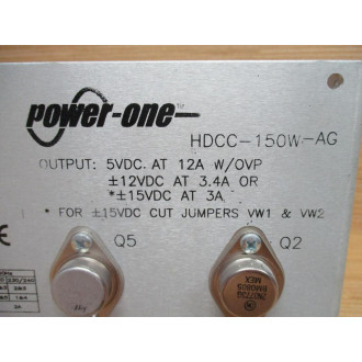 Bel Power HDCC-150W-AG Power-One Power Supply HDCC150WAG - Used