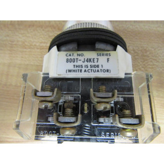 Allen Bradley 800T-J4KE7B Selector Switch - New No Box