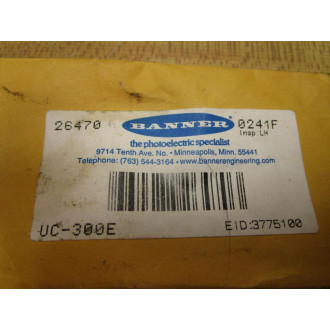 Banner UC-300E Mini Beam Replacement Lens Assembly 26470 (Pack of 2)