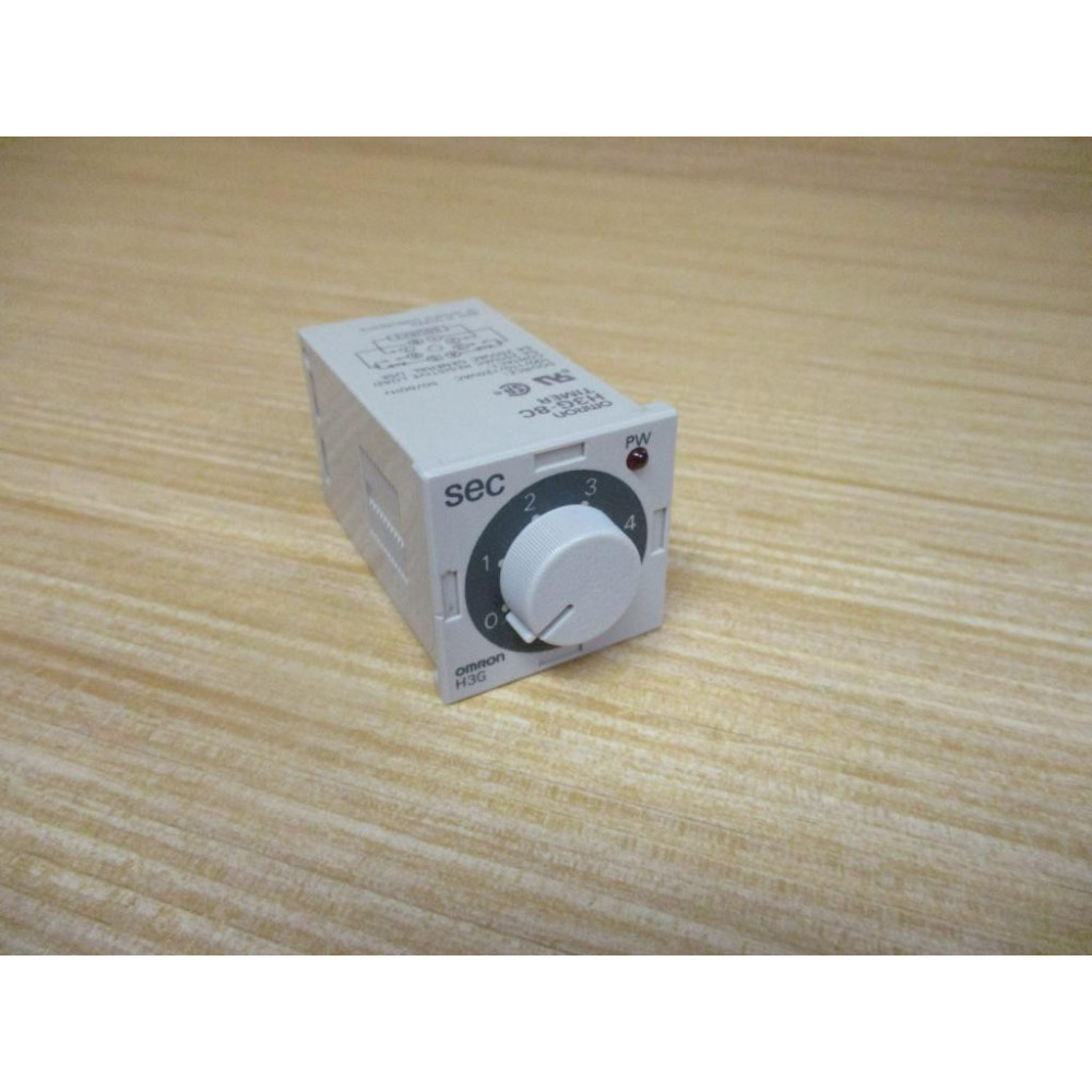 Omron H3G-8C AC100110120 5S Solid State Timer H3G-8C - New No Box Omron H3G-8C AC100110120 5S Solid State Timer H3G-8C - New No Box