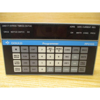 Gould PP-0105-100 Programmer PP0105100 - Used