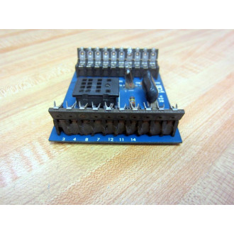 EmersonWer Industrial 1074-026 Relay Bd 1074026 w2 Wire Sets - Used