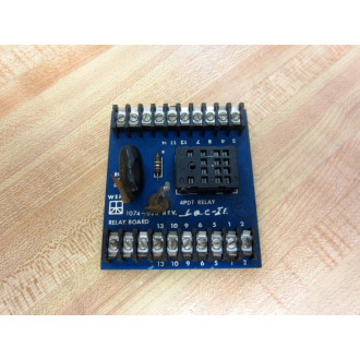 EmersonWer Industrial 1074-026 Relay Bd 1074026 - Used
