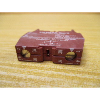 Siemens 3SB1400-0H Contact Block 3BS14000H - New No Box