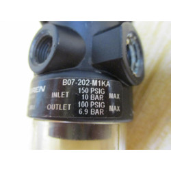 Norgren B07-202-M1KA Filter Regulator B07202M1KA - Used