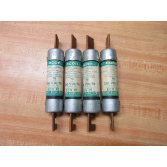 Economy Fuse ECN-70 Econ Fuse ECN70 (Pack of 3) - New No Box