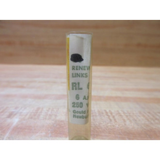 Gould Shawmut Ferraz RL-6 Mersen Fuse Link RL6 (Pack of 17)