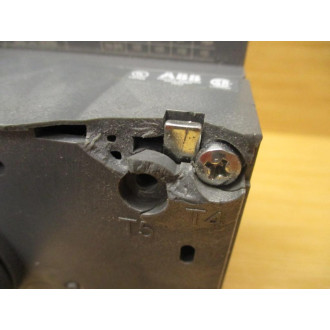 ABB Sace TMAX T4N 250 Circuit Breaker PR221DS Cracked - Used
