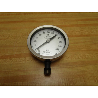 Ashcroft Q-586 0-60 Pressure Gauge 0-60 Psi Q-586 - Used