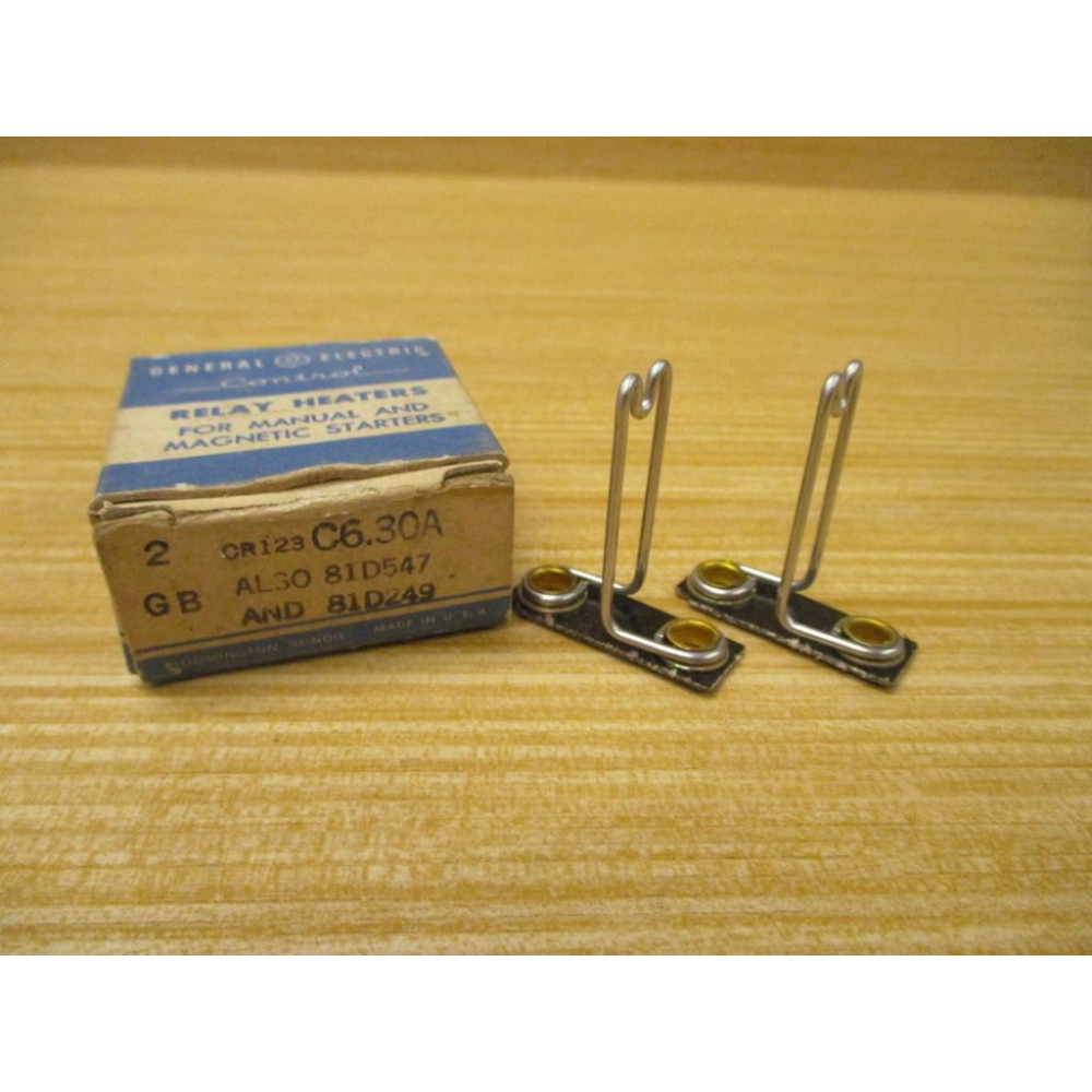 General Electric CR123C630A GE Overload Heater C630A (Pack of 2)