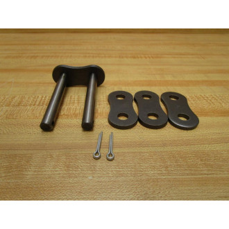 Morse 100-2 CL CP SF Roller Chain Connecting Link 332291 (Pack of 2)