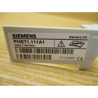 Siemens PME71.111A1 Programming Module PME71111A1