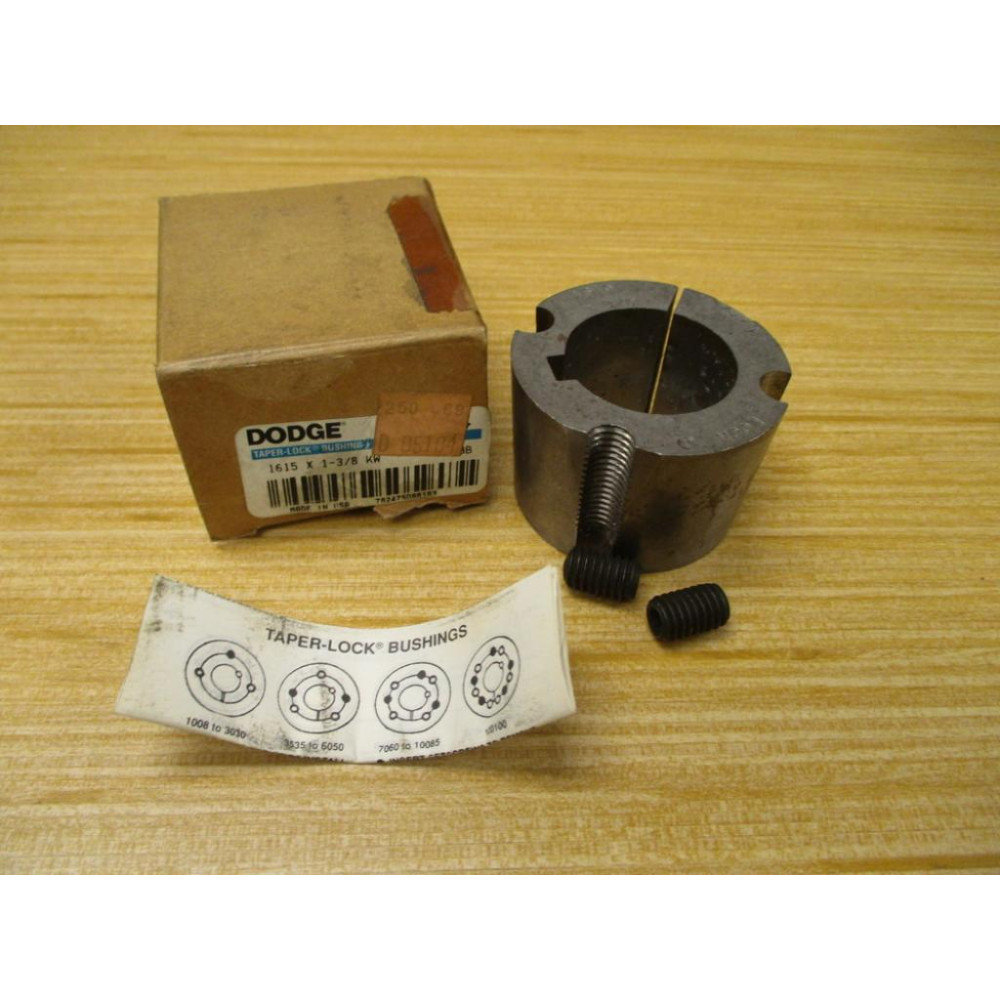 Dodge 1615 X 1-38 KW Taper-Lock Bushing 119054 (Pack of 3)