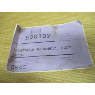 500702 Interlock Assembly, Side AVC80 - New No Box