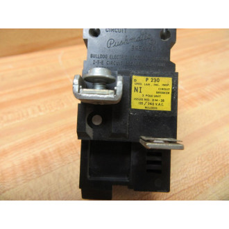 Siemens P230 Circuit Breaker 30 Amp 2 Pole ITE (Pack of 2) - Used