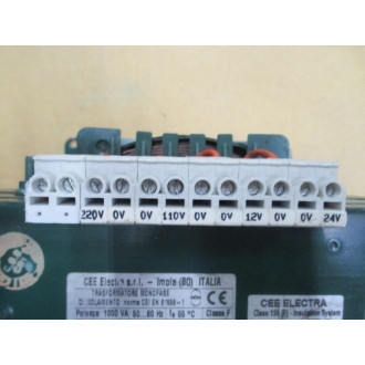 CEE Electra TM050090405 Monophase Transformer 00022005 - Used