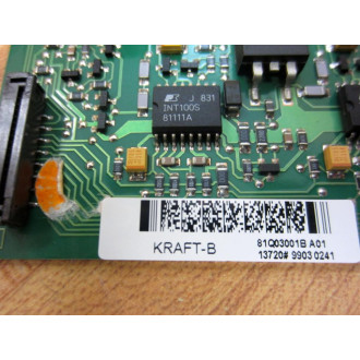 ABB 49Q03001AD Circuit Board CAD751 KRAFT-B 8Q03001B A01 - Used