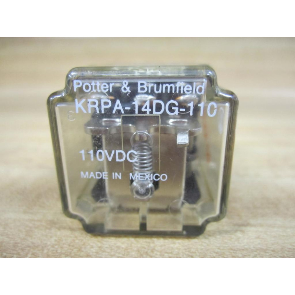 Potter & Brumfield KRPA-14DG-110V Relay  KRPA-14DG-110VDC 16HP - New No Box