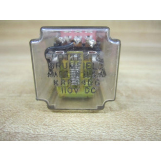 Potter & Brumfield KRPA-14DG-110V Relay  KRPA-14DG-110VDC - Used
