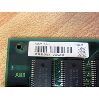 ABB 3HAC3180-1 DSQC373 CPU Board 3HAC31801 3BSC-980-006-R241 - Used