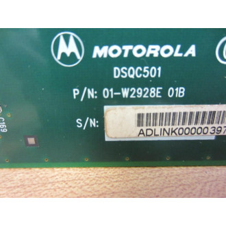Motorola 01-W2928E01B DSQC501 Backplane 3HAC3617-1 - Used