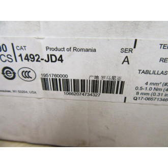 Allen Bradley 1492-JD4 Terminal Block 1492JD4 (Pack of 40) - New No Box