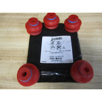 Piab B30-2 Suction Cup B30-2.20 Red (Pack of 5)