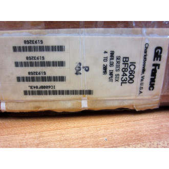 GEFanuc IC600BF843L Input Board