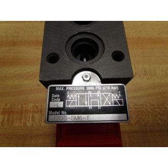 Waterman 12DS-SM6-T Solenoid Air Control Valve 12DSSM6T - Used