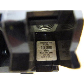 Square D QO3100 100 Amp Circuit Breaker - Used